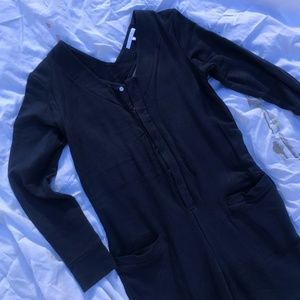 Lunya Navy Pajama Onesie